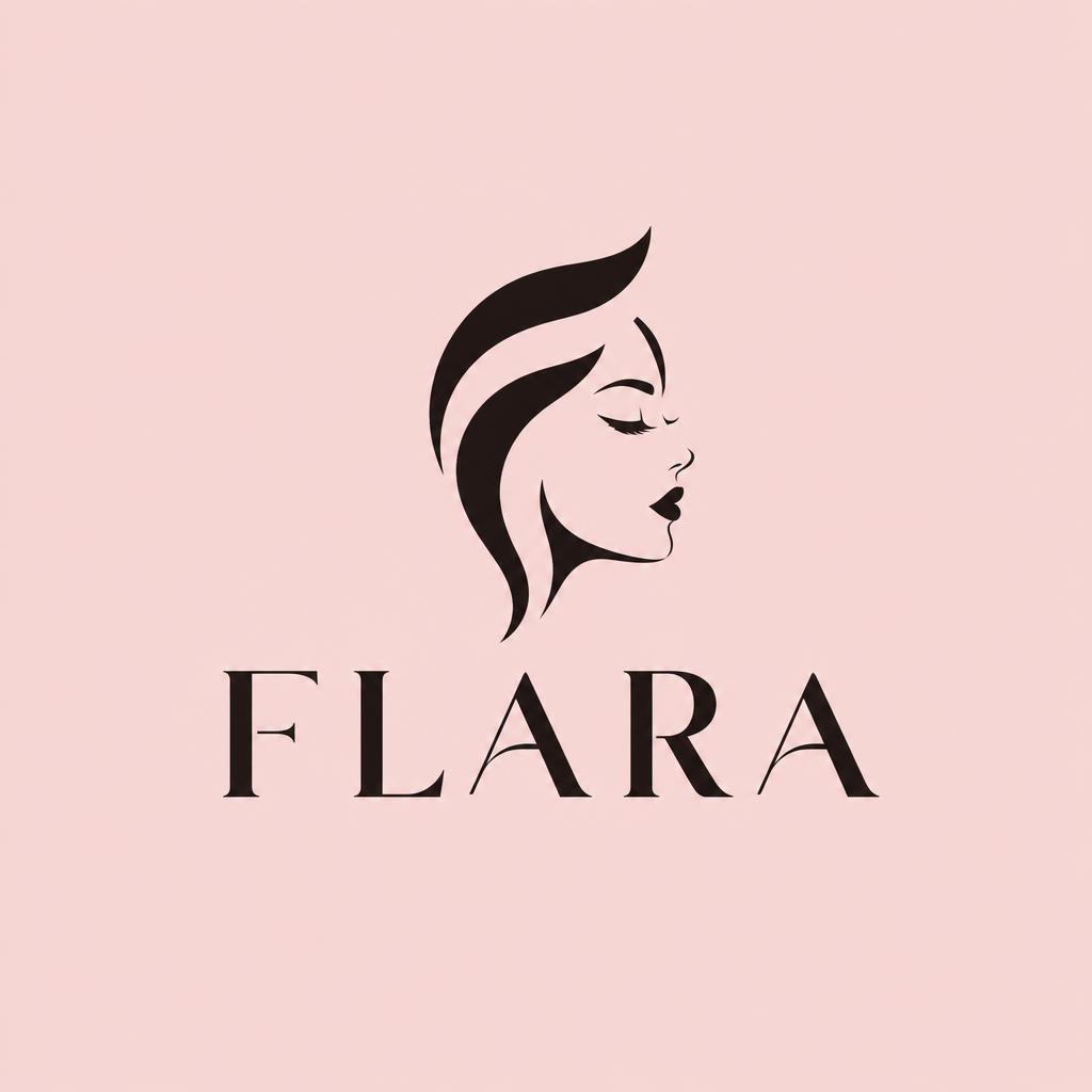 FLARA — logo branży beauty