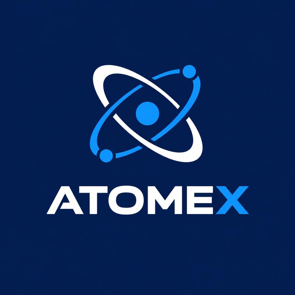 ATOMEX — logo symbol orbity