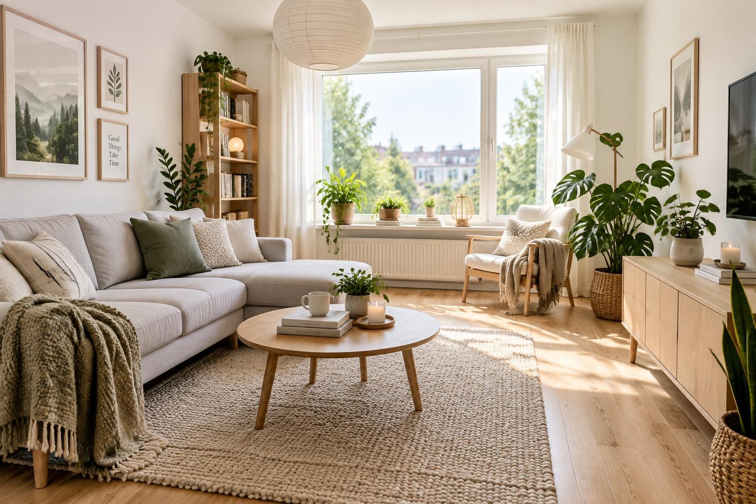 Salon skandynawski, hygge